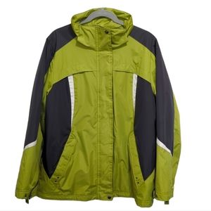 ST. JOHN'S BAY Men's Outdoor/Winter Style Coat Green Jacket Size Large/Grande